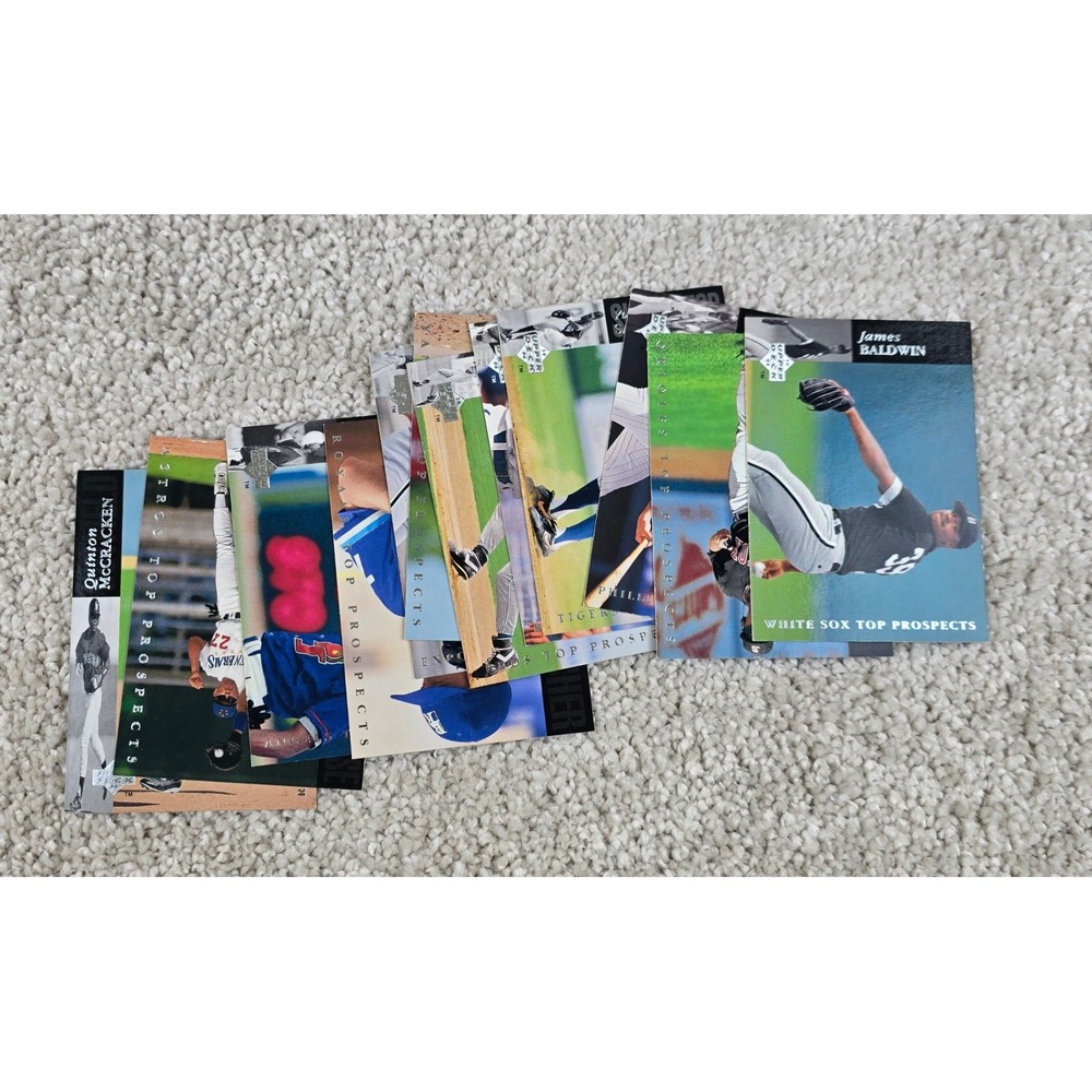 small lot of vintage 1994 Upper Deck Minors Baseball Cards - NM or better LOOK